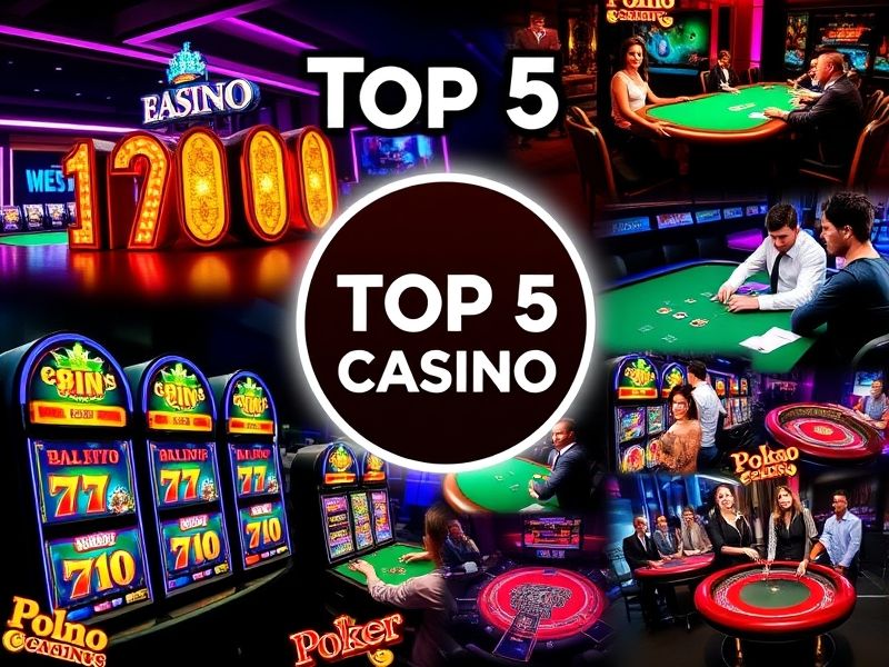 Discover the top 5 online casinos in the UK for 2024. Find expert reviews, game variety, bonuses, and licensing information to choose the best casino for your gambling needs.